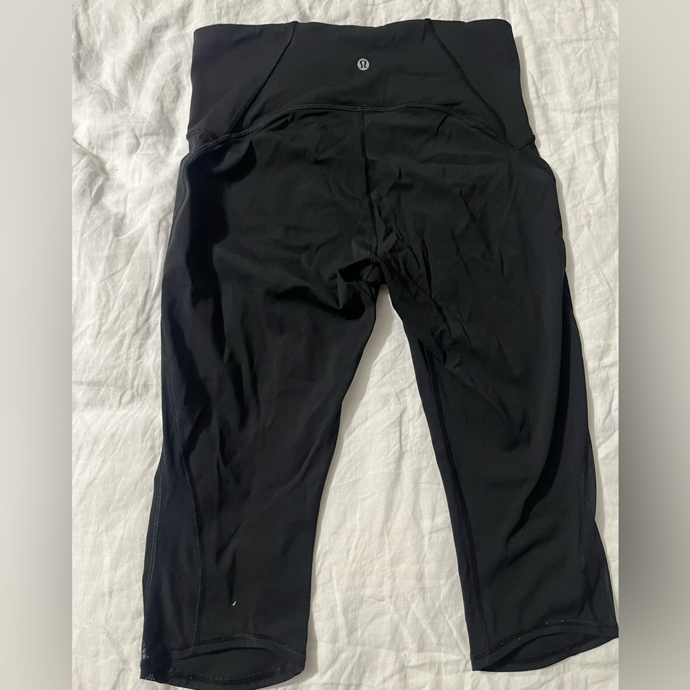 Lululemon Mesh Side Cropped Legging